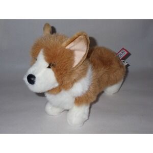 Douglas Cuddle Toy Plush Corgi Dog Puppy Realistic Lifelike 11" retired stuffed